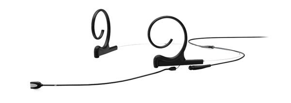 DPA 4166 CORE MICROPHONE Headset, slim, omni, 90mm boom, black, MicroDot
