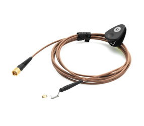 DPA CH16C00 MICROPHONE CABLE For earhook slide, MicroDot, brown