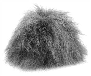 DPA DUA0571 WINDSCREEN Fur, grey