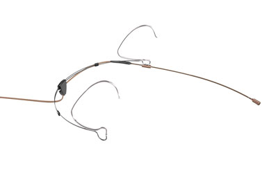 DPA 6066 CORE MICROPHONE Headset, omnidirectional, sub-miniature, brown, MicroDot