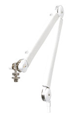 RODE PSA1+ ADJUSTABLE MIC ARM Desk clamp, 360 degree rotation, white