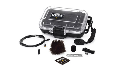 RODE LAVALIER MICROPHONE Lapel, condenser, omni-directional, MiCon connection