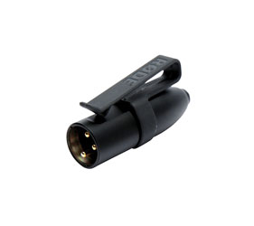 RODE MICON-5 CONNECTOR For Lavalier, PinMic, or PinMic Long, 3-pin XLRM plug
