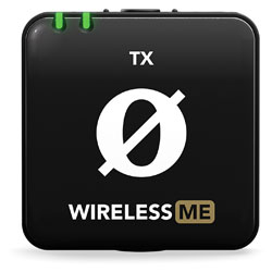 RODE WIRELESS ME TX RADIOMIC Transmitter only, compact, clip-on, 2.4GHz, black