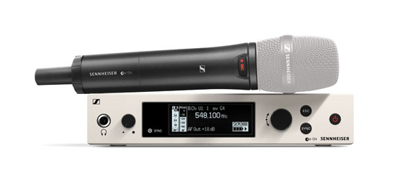 SENNHEISER EW 300 G4-BASE SKM-S-DW RADIOMIC SYSTEM Handheld TX, no mic capsule