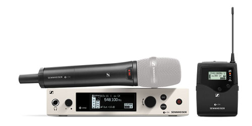 SENNHEISER EW 300 G4-BASE COMBO-GBW RADIOMIC SYSTEM Handheld/Bodypack TX, no mic/no mic capsule