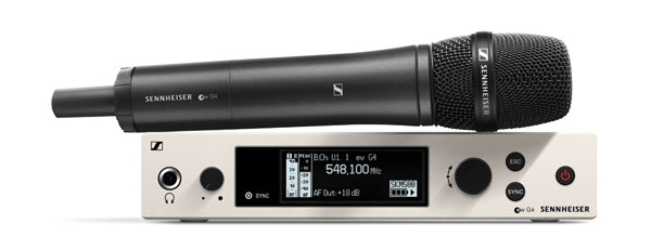 SENNHEISER EW 500 G4-935-DW RADIOMIC SYSTEM Handheld TX, dynamic, cardioid