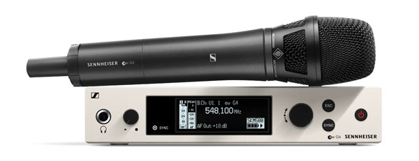 SENNHEISER EW 500 G4-KK205-GBW RADIOMIC SYSTEM Handheld TX, condenser, supercardioid