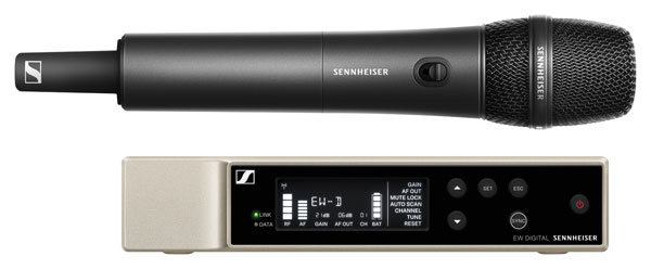 SENNHEISER EW-D 835-S SET RADIOMIC SYSTEM Handheld, dynamic, cardioid (U1/5)