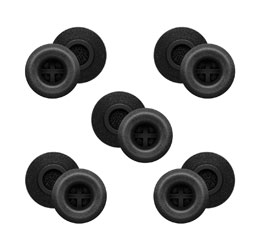 SENNHEISER 507492 FOAM EAR ADAPTER M For IE PRO earphones, black/black, medium (pack of 10)