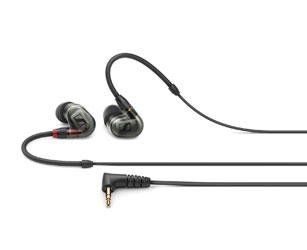 SENNHEISER IE 400 PRO EARPHONES In-ear, 123dB SPL, 6Hz - 19kHz, smoky black