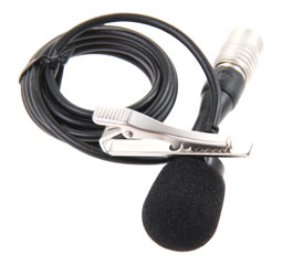 AUDIO-TECHNICA AT829CW MICROPHONE Lapel, condenser, cardioid, 4-pin locking connector