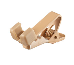 VOICE TECHNOLOGIES AC CROCODILE STYLE CLIP For VT500 and VT506, beige