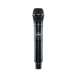 SHURE AD2/K9B RADIOMIC TRANSMITTER Handheld, KSM9, cardi/supercardi, 470-636MHz (G56), black