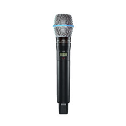 SHURE ADX2/BETA87C RADIOMIC TRANSMITTER Handheld, Beta 87C, cardioid, 470-636MHz (G56)