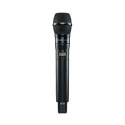 SHURE ADX2/K9HSB RADIOMIC TRANSMITTER Handheld, KSM9HS, sub/hypercardi, 470-636MHz (G56), black