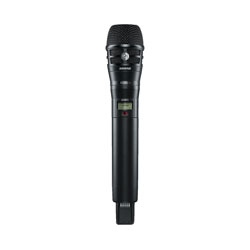 SHURE ADX2FD/K8B RADIOMIC TRANSMITTER Handheld, KSM8, cardioid, Dualdyne, 470-636MHz (G56), black