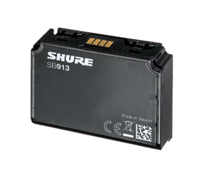 SHURE SB913 BATTERY SLED 3x AAA sled, for ADX1 transmitter