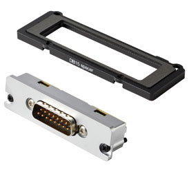 SHURE ADX5BP-DB15 BACK PLATE For ADX5D, 15-pin D-sub connector