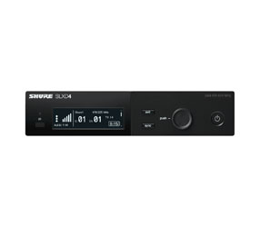 SHURE SLXD4UK RADIOMIC RECEIVER Fixed, digital, single channel, 606-650MHz (K59)