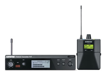 SHURE P3TRA PSM300 PERSONAL MONITOR SYSTEM with 1x P3RA, 606-630MHz (K3E)