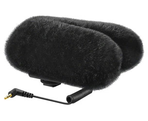 SENNHEISER MZH 440 WINDSHIELD For MKE 440 microphone, furry, black