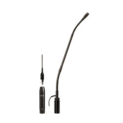 SHURE MX412SE/C MICROPHONE 30.5cm gooseneck, cardioid, inline preamplifier, side-exit