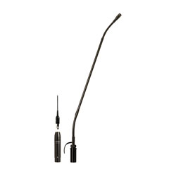 SHURE MX418SE/S MICROPHONE 45.7cm gooseneck, supercardioid, inline preamplifier, side-exit