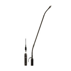 SHURE MX418SE/N MICROPHONE 45.7cm gooseneck, no capsule, inline preamplifier, side-exit