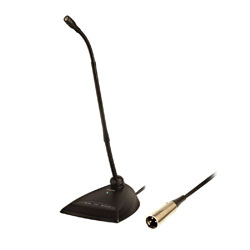 SHURE MX412D/C MICROPHONE 30.5cm gooseneck, cardioid, desktop base, programmable switch, LED