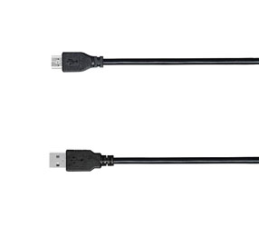 SHURE AMV-USB CABLE MicroUSB to USB, 1m, black