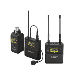 SONY UWP-D26 RADIOMIC SYSTEM Lavalier and plug-on transmitter, portable receiver, CH33-41 (K33)