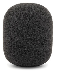 BUBBLEBEE THE MICROPHONE FOAM For shotgun mic, extra-small, 15mm bore diameter, black