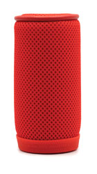 BUBBLEBEE SPACER BUBBLE S WINDSHIELD With Long-Haired Spacer Cover, red
