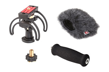 RYCOTE 046016 AUDIO KIT For Zoom H2N portable recorder, with suspension/windjammer/handle