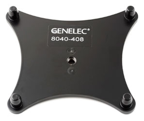 GENELEC 8040-408B ADAPTER PLATE Fits 8040B to Genelec loudspeaker stand, black