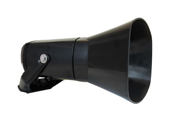 DNH DSP-15EExmNLT LOUDSPEAKER Horn, 25W, 100V, black, long, IP66/67, Zone 1 explosion protected