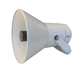 DNH HP-20 LOUDSPEAKER Horn, 20W, 8 ohms, grey RAL7035, IP66/67 weatherproof