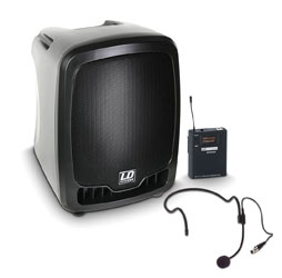 LD SYSTEMS ROADBOY 65 HS B6 PORTABLE PA Battery powered, 1x handheld mic, 655-679MHz