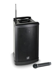 LD SYSTEMS ROADMAN 102 B5 PORTABLE PA Battery powered, 1x handheld mic, 584-607MHz