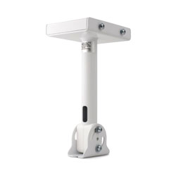 GENELEC 8000-436W LOUDSPEAKER MOUNT Ceiling, 250mm fixed, pan/tilt, cable-through, white