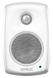 GENELEC 4410A SMART IP LOUDSPEAKER Active, 2-way, 18/18W, Dante/AES67 compatible, white