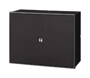 TOA BS-678B LOUDSPEAKER Box, wall-mounting, 160mm dual cone, 70/100V, black