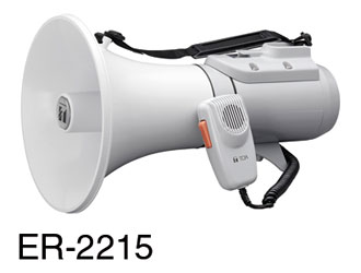 TOA ER-2215 Megaphone, 15W, grey