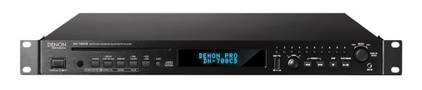 DENON DN-700CB MEDIA PLAYER CD/USB/Bluetooth/Networked, balanced XLR/unbalanced RCA output, 1U