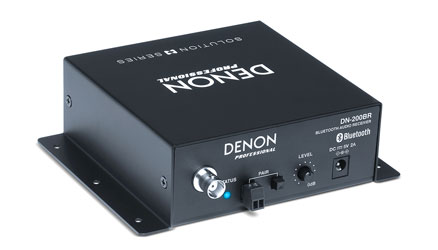 DENON DN-200BR BLUETOOTH AUDIO RECEIVER Stereo, balanced/unbalanced output, XLR, 6.35mm