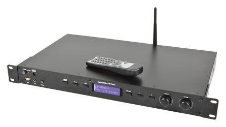 ADASTRA AS-4 MEDIA PLAYER With DAB+/FM tuner/USB/aux/Bluetooth playback, 2x programmable alarms