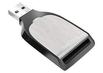 SANDISK SDDR-399-G46 EXTREME PRO SD UHS-II MEMORY CARD READER / WRITER, USB3.0 Type A