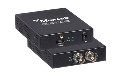 MUXLAB 500465-TX VIDEO EXTENDER HDMI over coax, 1080p, 76m reach, transmitter