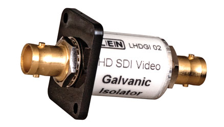 LEN LHDGI02 VIDEO ISOLATOR Galvanischer Video-und Erdungspfad-Isolator, anflanschen, HD SDI